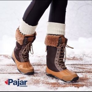 Pajar Brie Faux Fur Cuff Waterproof Boot